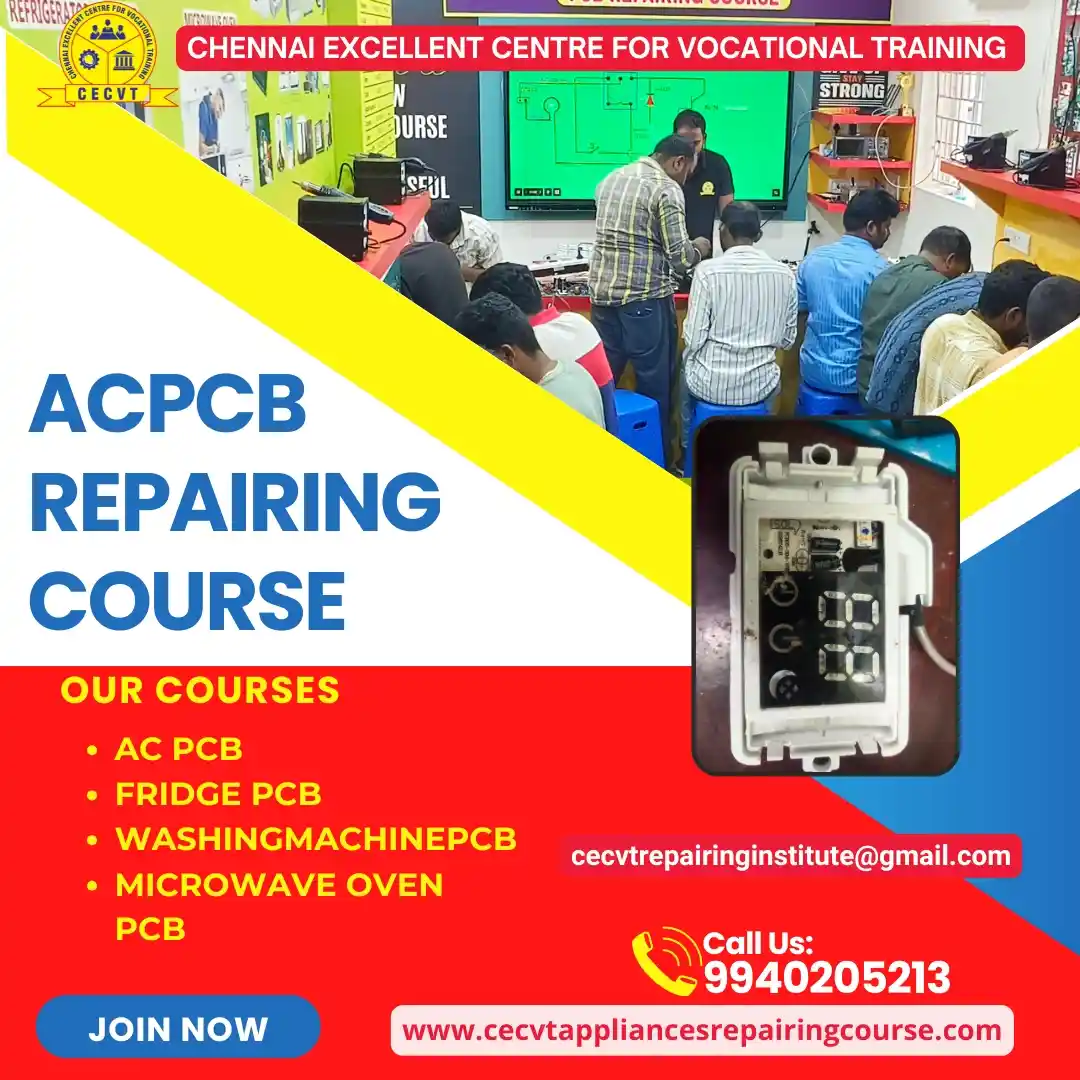 AC PCB Board Mechanic Course in Tiruppur Tamil Nadu