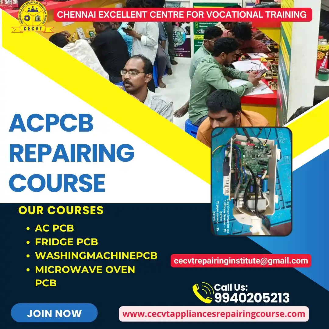 AC PCB Board Mechanic Course in Tiruppur Tamil Nadu