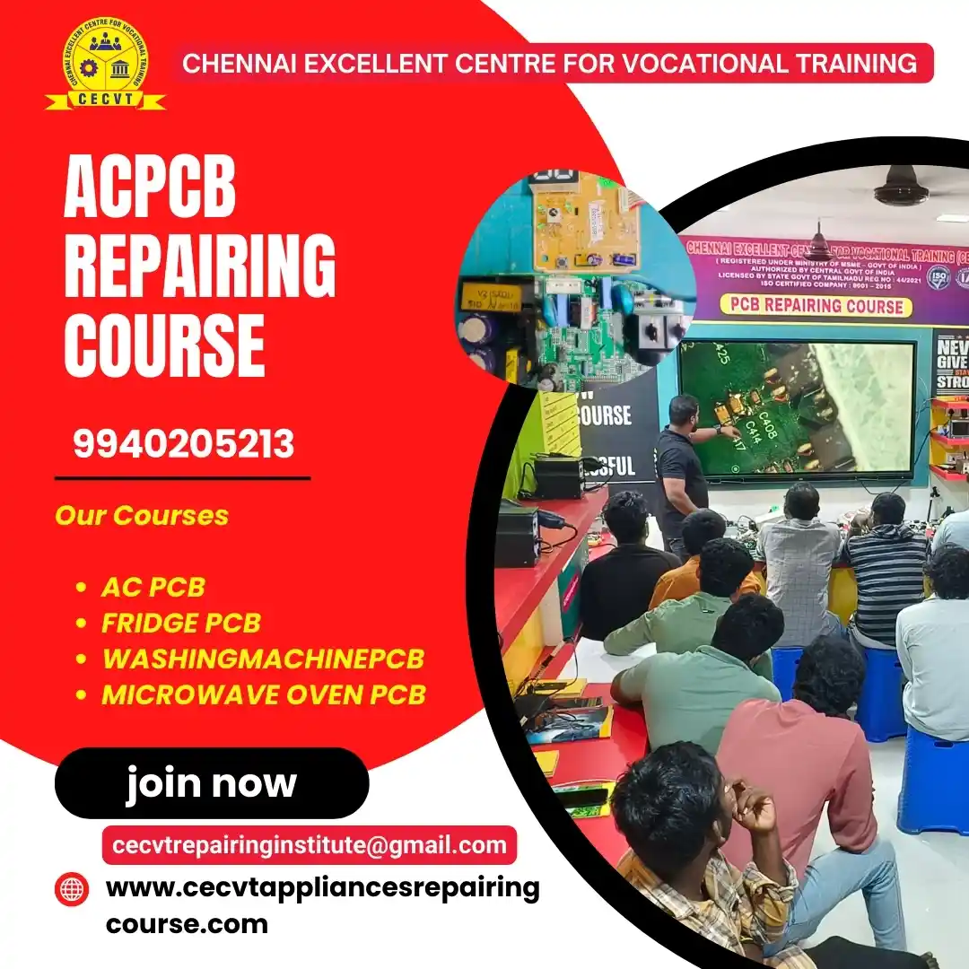 AC PCB Board Mechanic Course in Tiruppur Tamil Nadu
