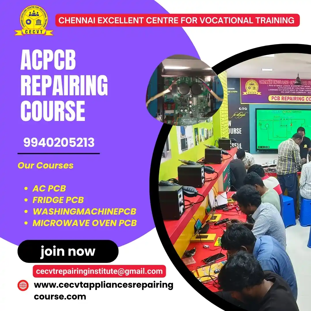 AC PCB Board Mechanic Course in Tiruppur Tamil Nadu