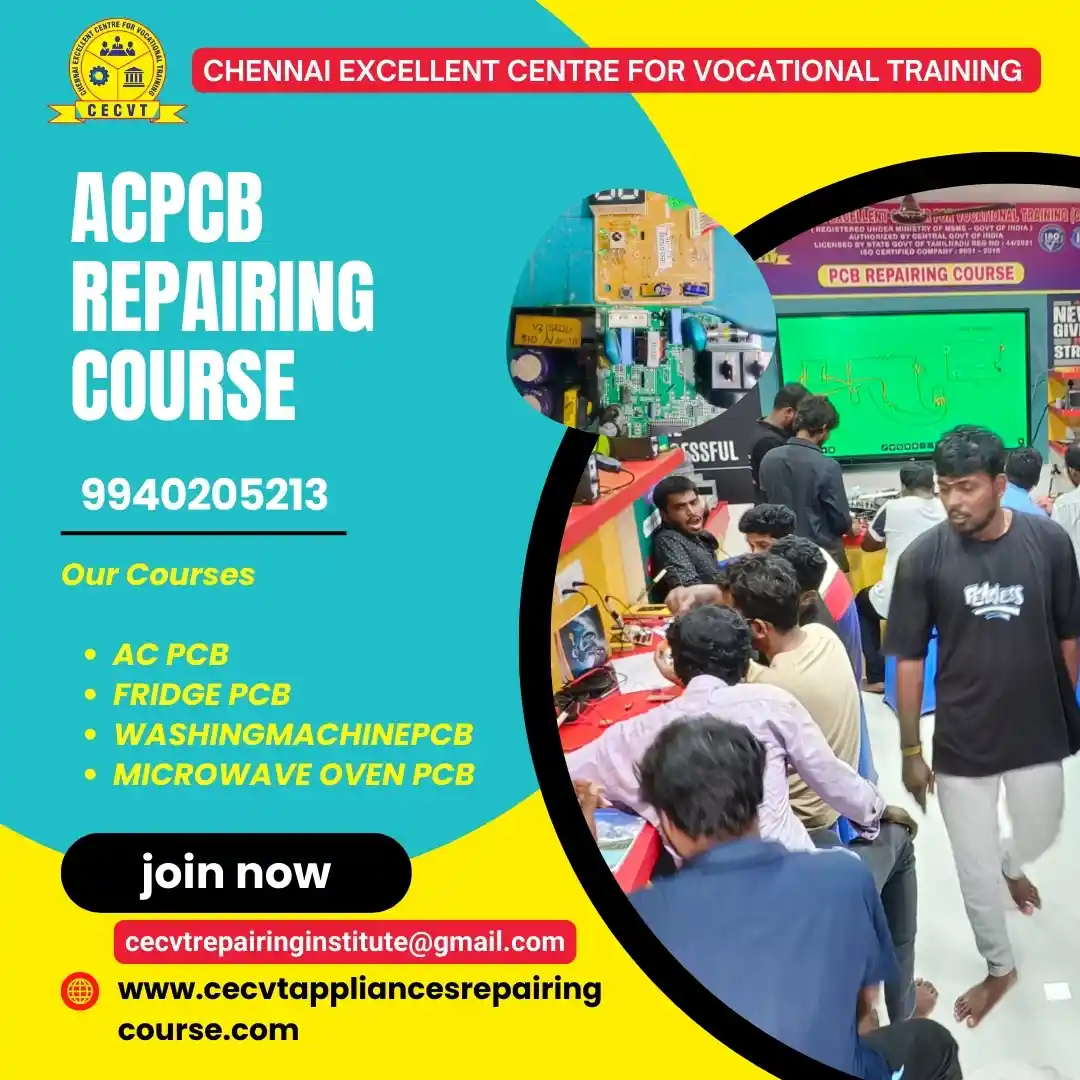 AC PCB Board Mechanic Course in Tiruppur Tamil Nadu