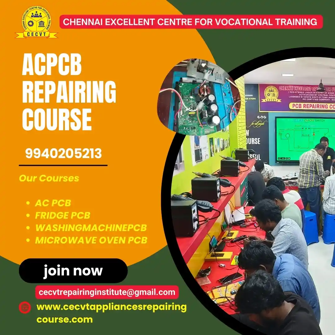 AC PCB Board Mechanic Course in Tiruvannamalai Tamil Nadu