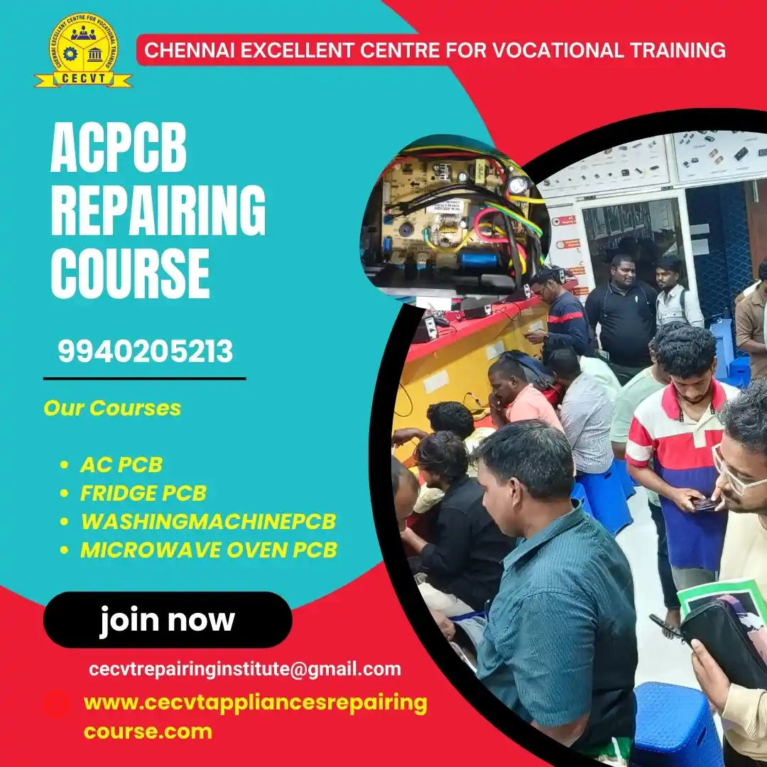 AC PCB Board Mechanic Course in Tiruvannamalai Tamil Nadu