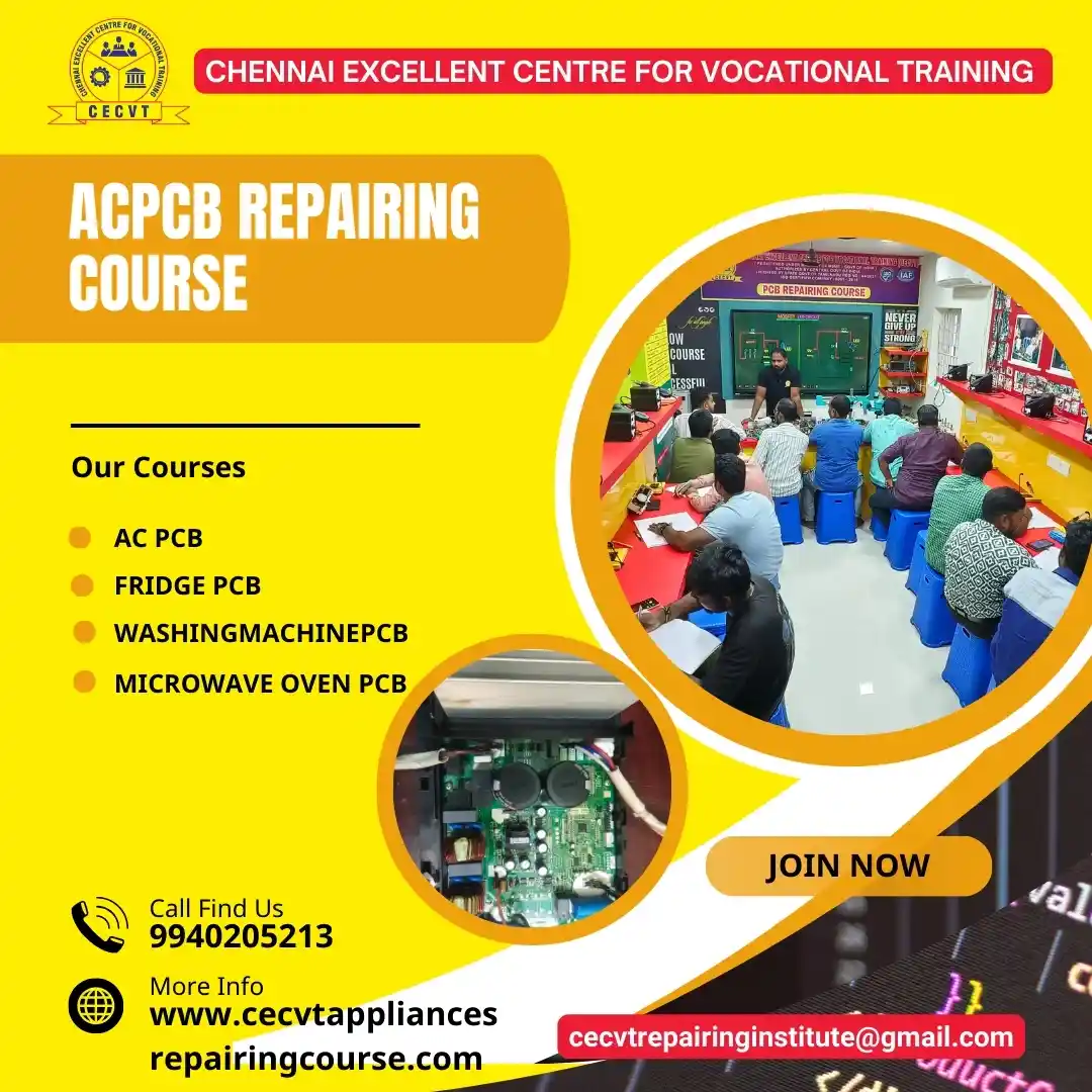 AC PCB Board Mechanic Course in Tiruvannamalai Tamil Nadu