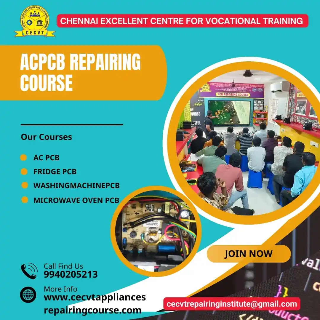 AC PCB Board Mechanic Course in Tiruvannamalai Tamil Nadu