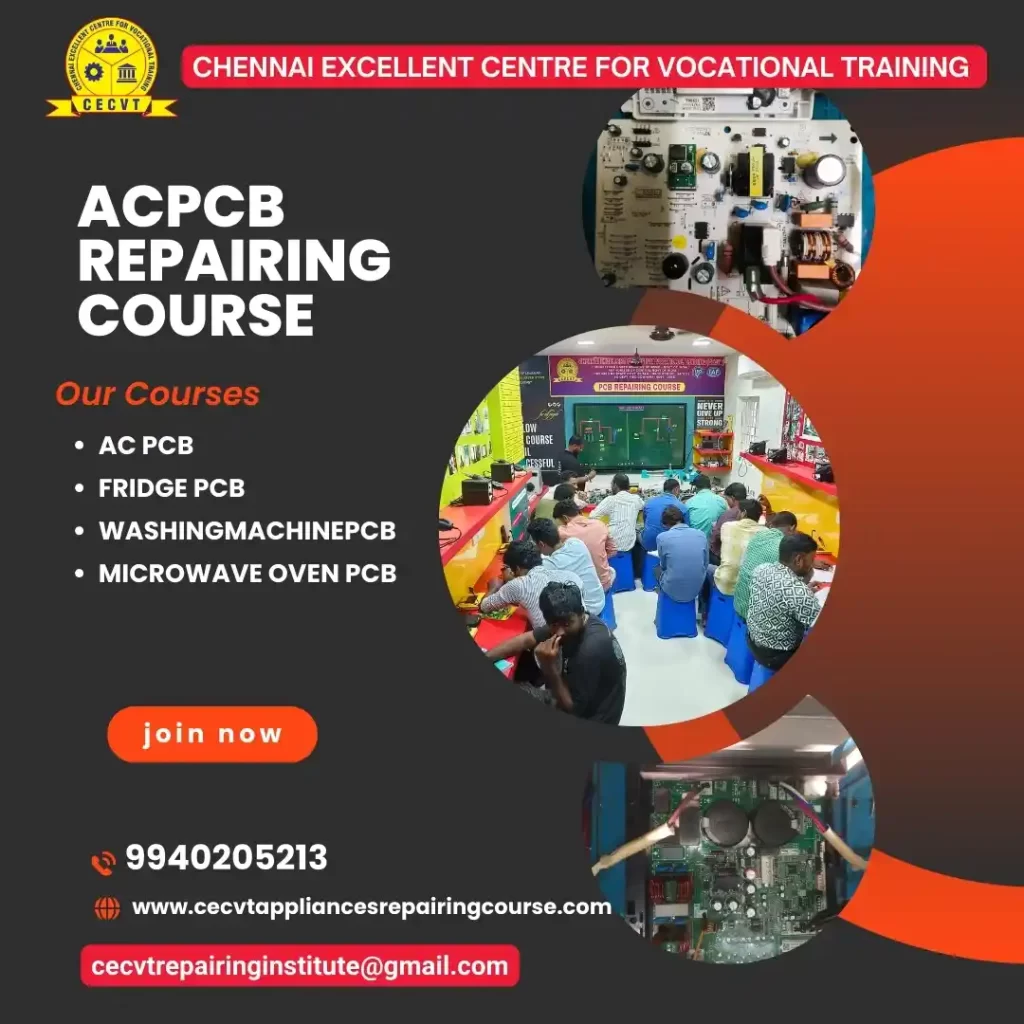 AC PCB Board Mechanic Course in Vellore Tamil Nadu