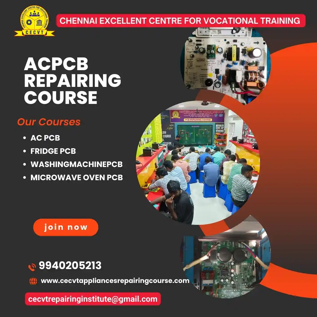 AC PCB Board Mechanic Course in Vellore Tamil Nadu