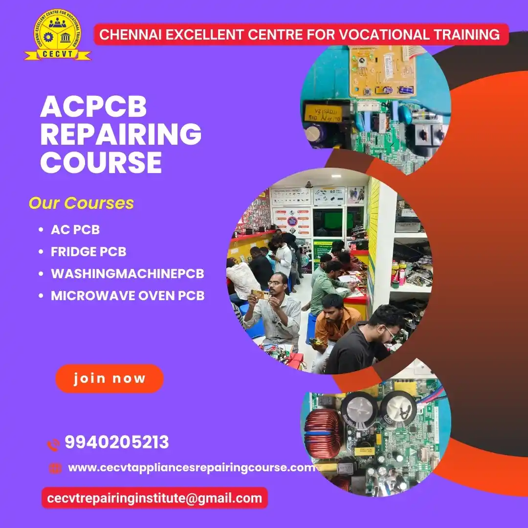 AC PCB Board Mechanic Course in Vellore Tamil Nadu
