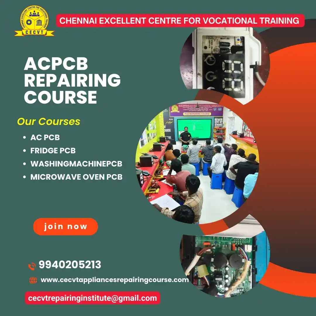 AC PCB Board Mechanic Course in Vellore Tamil Nadu