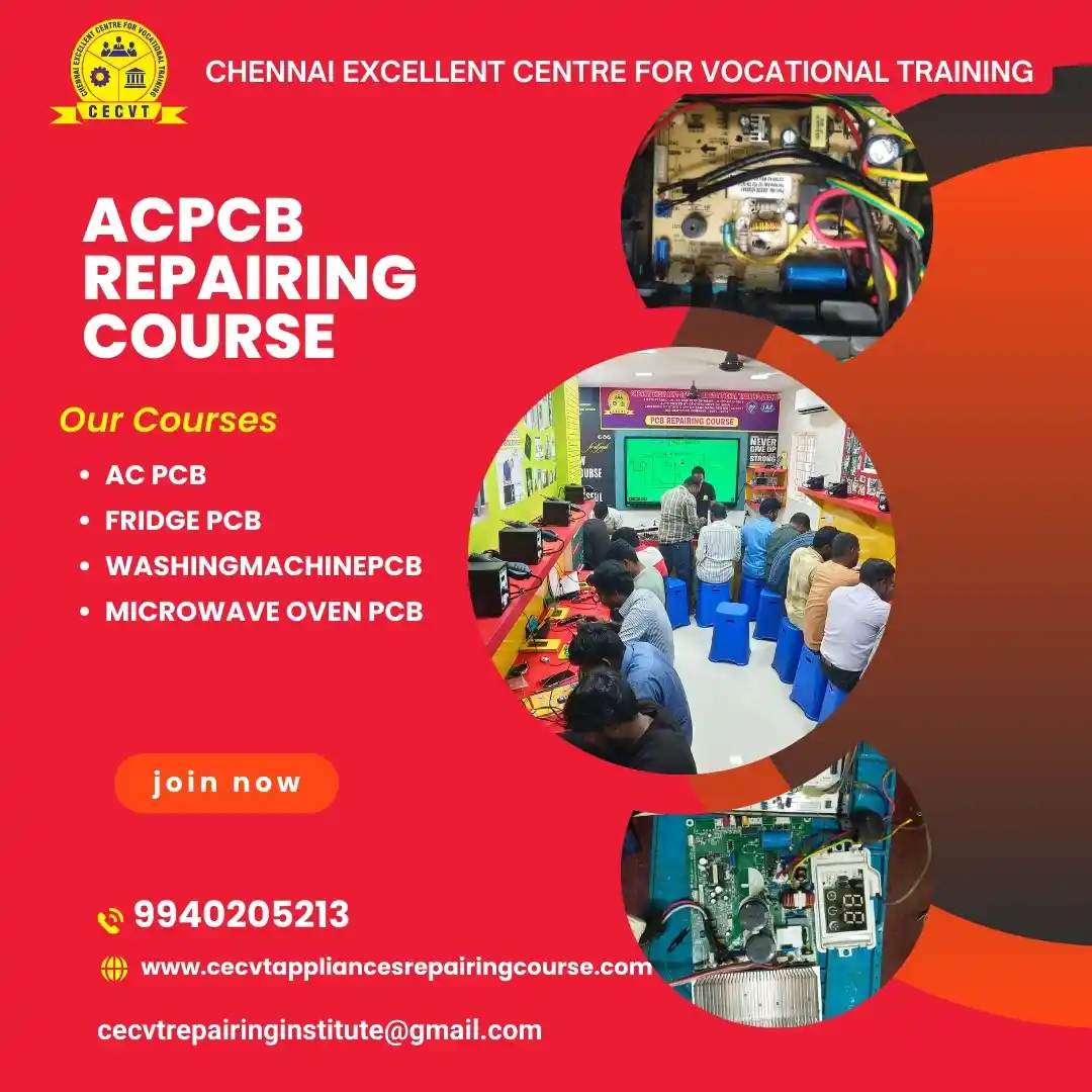 AC PCB Board Mechanic Course in Vellore Tamil Nadu