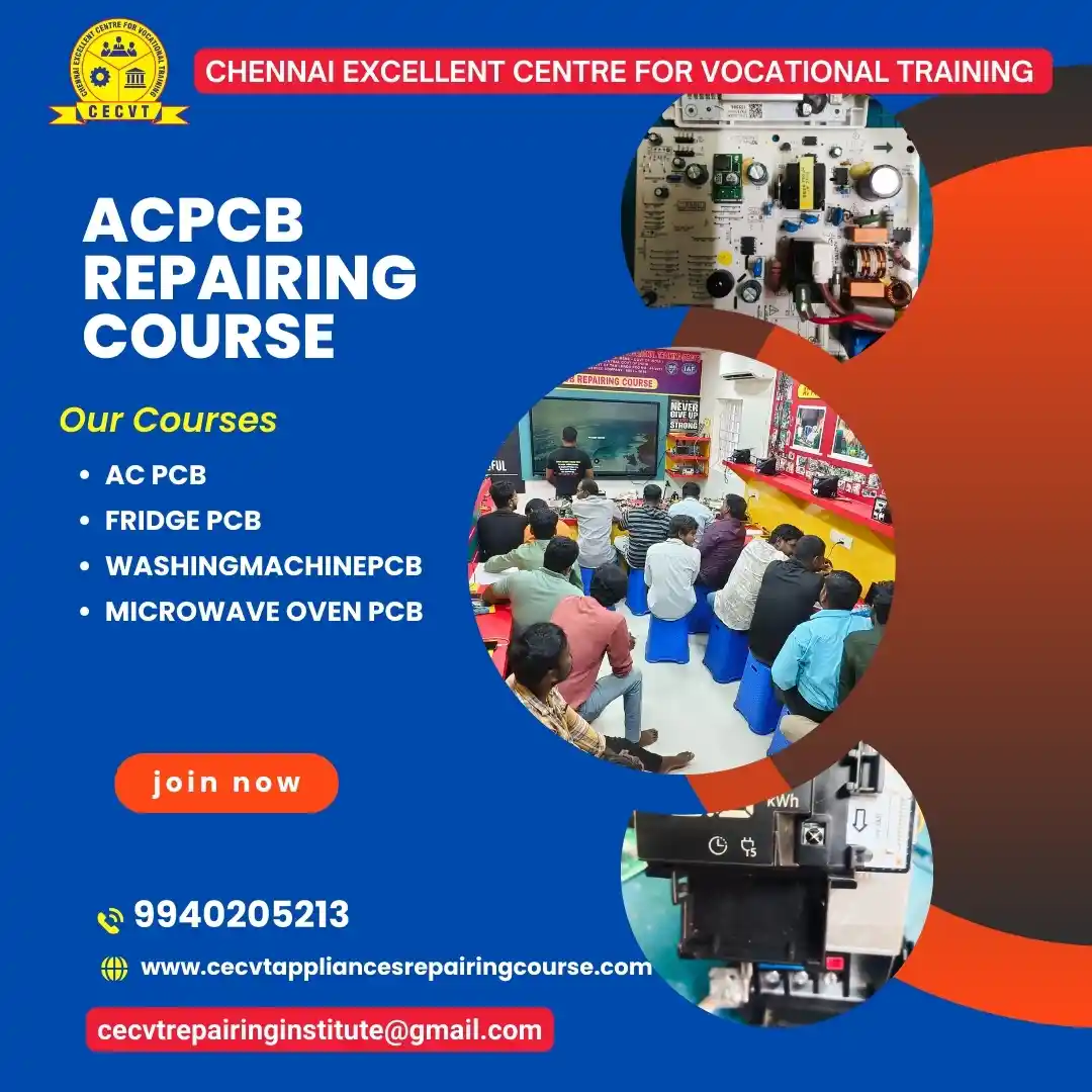 AC PCB Board Mechanic Course in Vellore Tamil Nadu