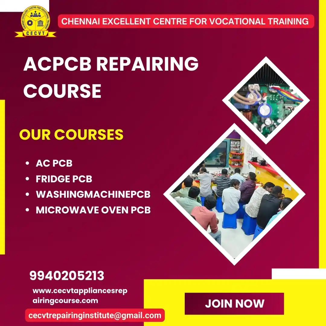 AC PCB Board Mechanic Course in Viluppuram Tamil Nadu