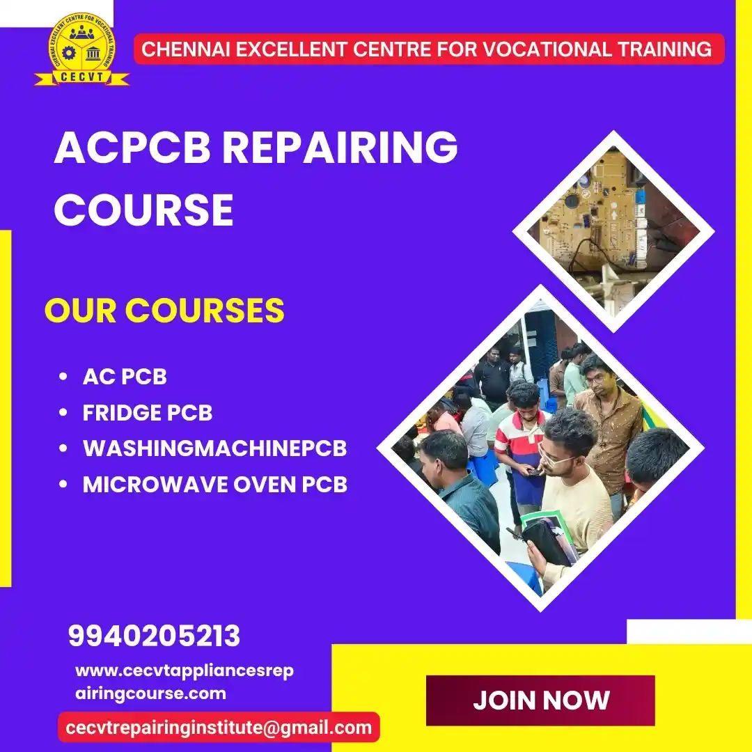 AC PCB Board Mechanic Course in Viluppuram Tamil Nadu