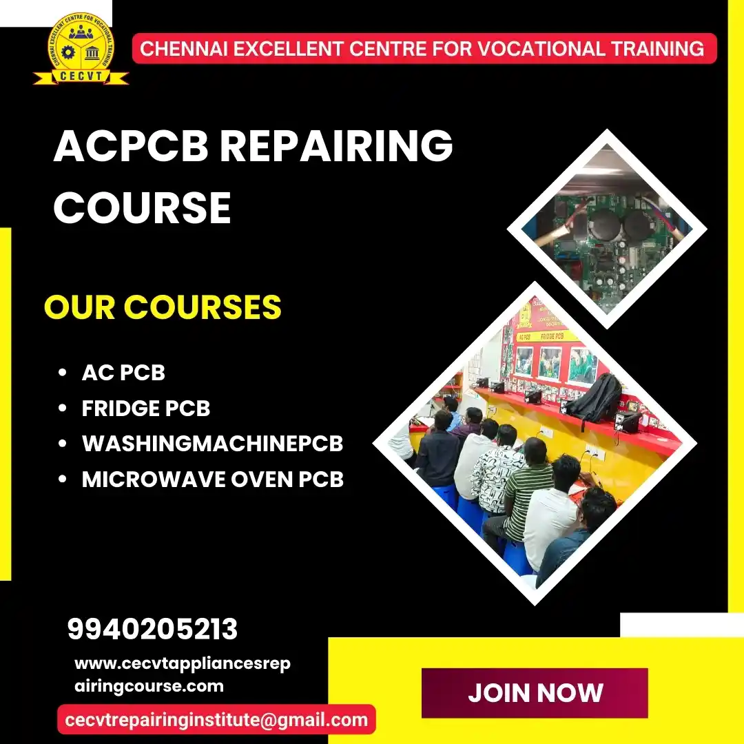 AC PCB Board Mechanic Course in Viluppuram Tamil Nadu