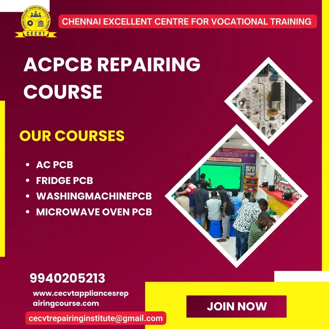 AC PCB Board Mechanic Course in Viluppuram Tamil Nadu