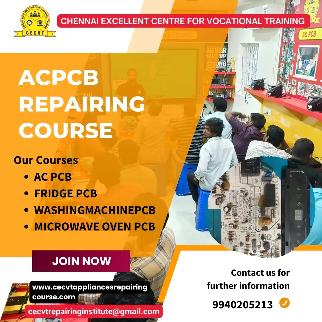AC PCB Board Mechanic Course in Viluppuram Tamil Nadu