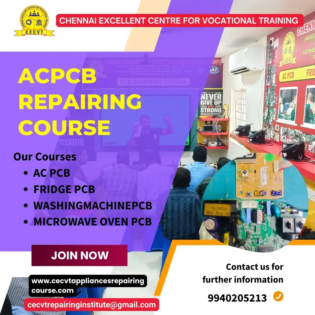 AC PCB Board Mechanic Course in Virudhunagar Tamil Nadu