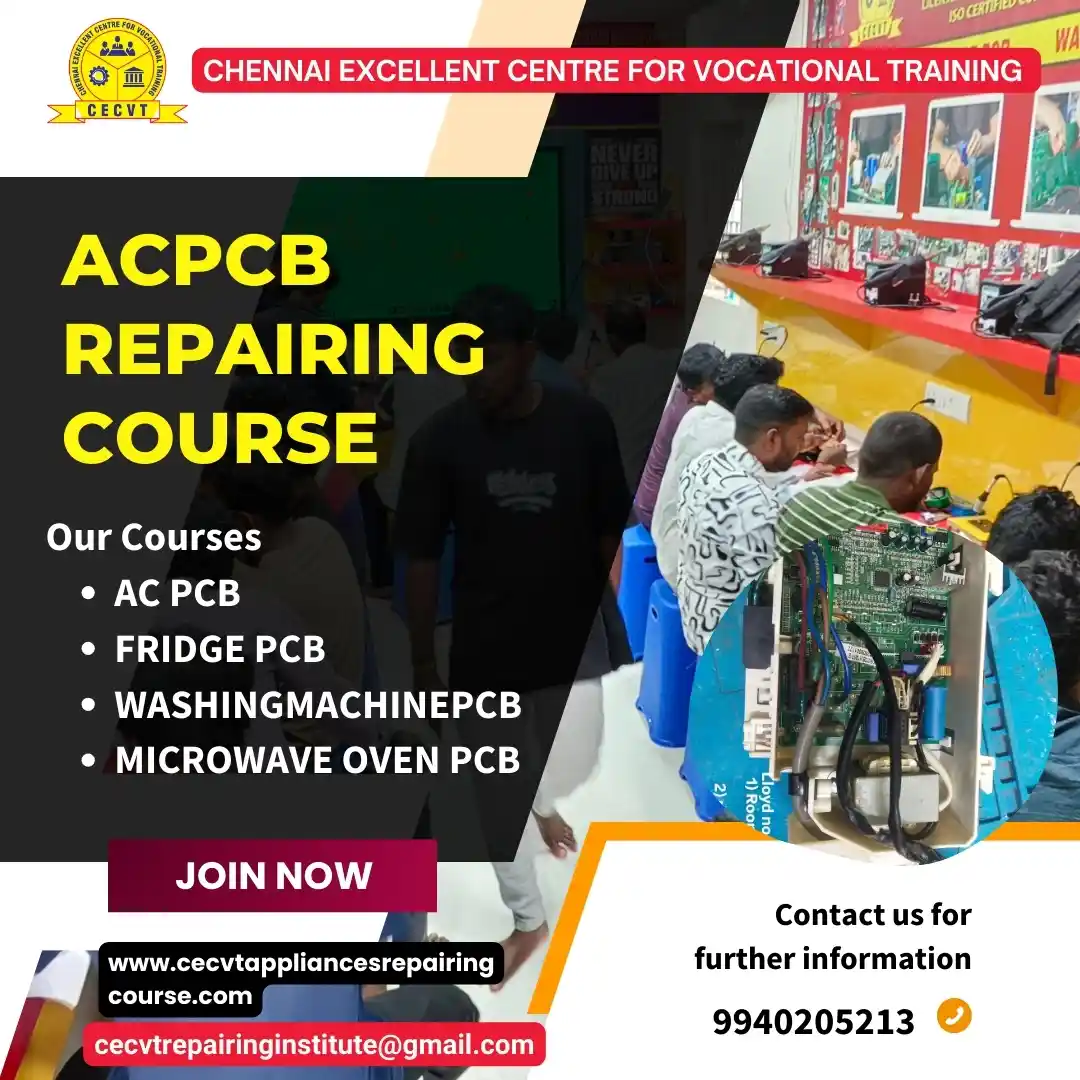 AC PCB Board Mechanic Course in Virudhunagar Tamil Nadu