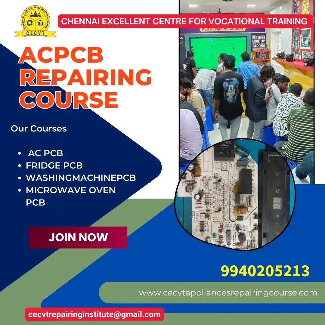 AC PCB Board Mechanic Course in Lakhisarai Bihar