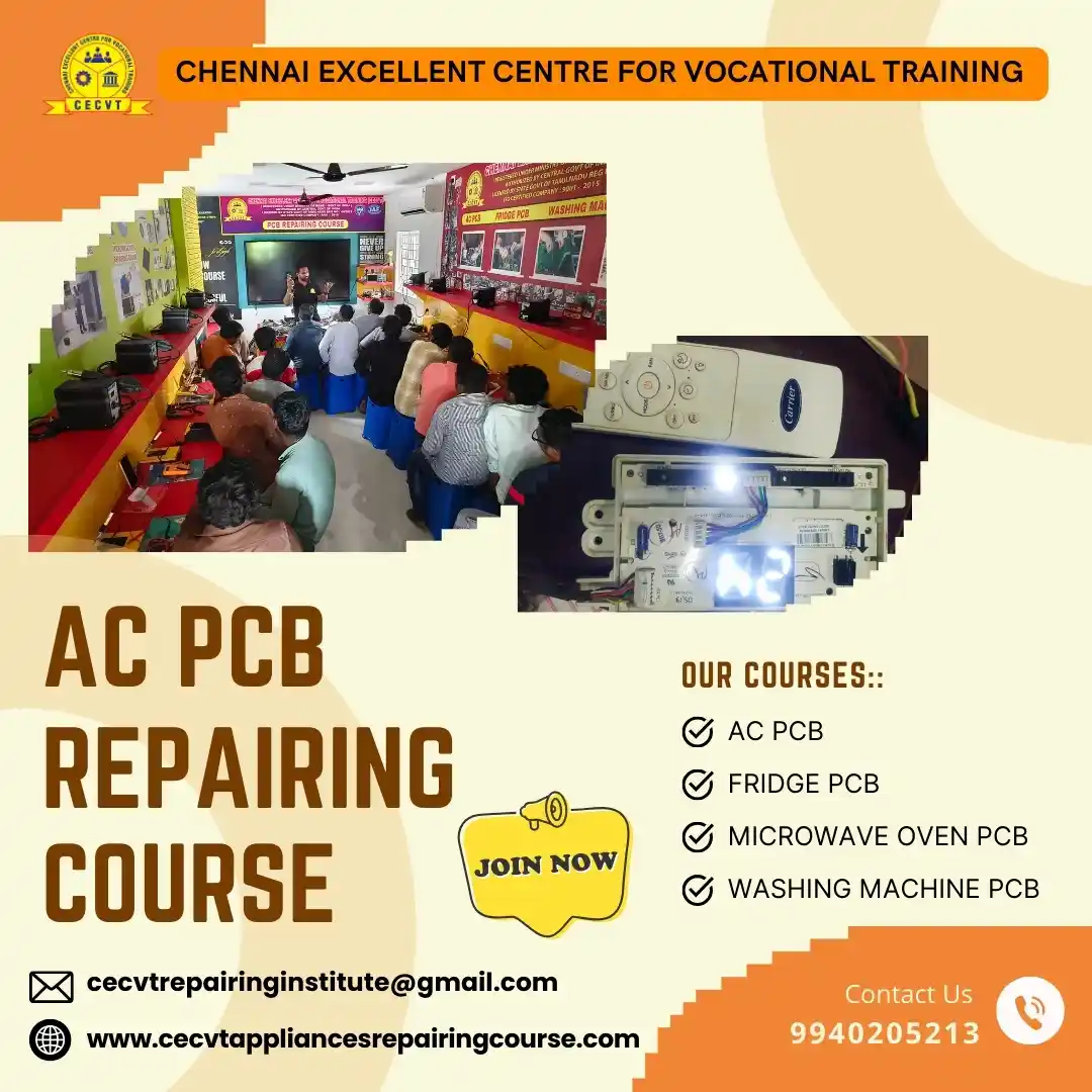 AC PCB Board Mechanic Course in Saraikela Kharsawan, Jharkhand