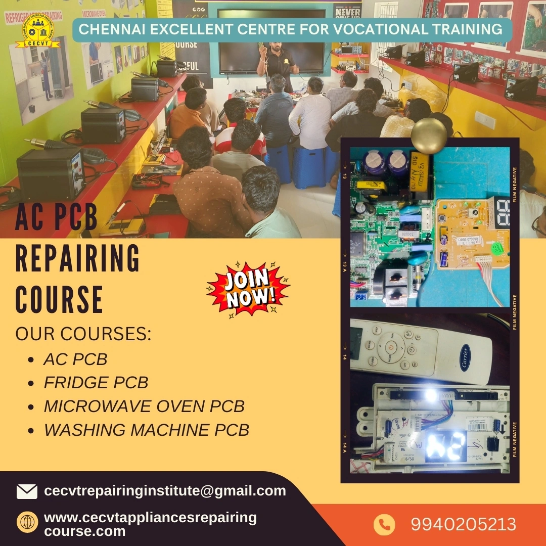 AC PCB Repairing Course in Harraiya - Uttar Pradesh