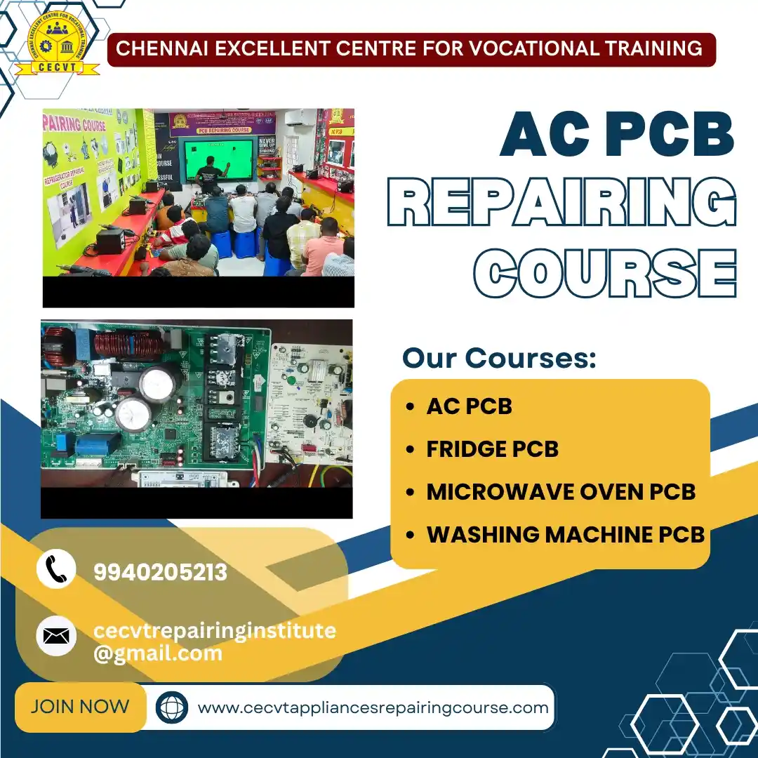 AC PCB Board Mechanic Course in Khairagarh-Chhuikhadan-Gandai, Chhattisgarh