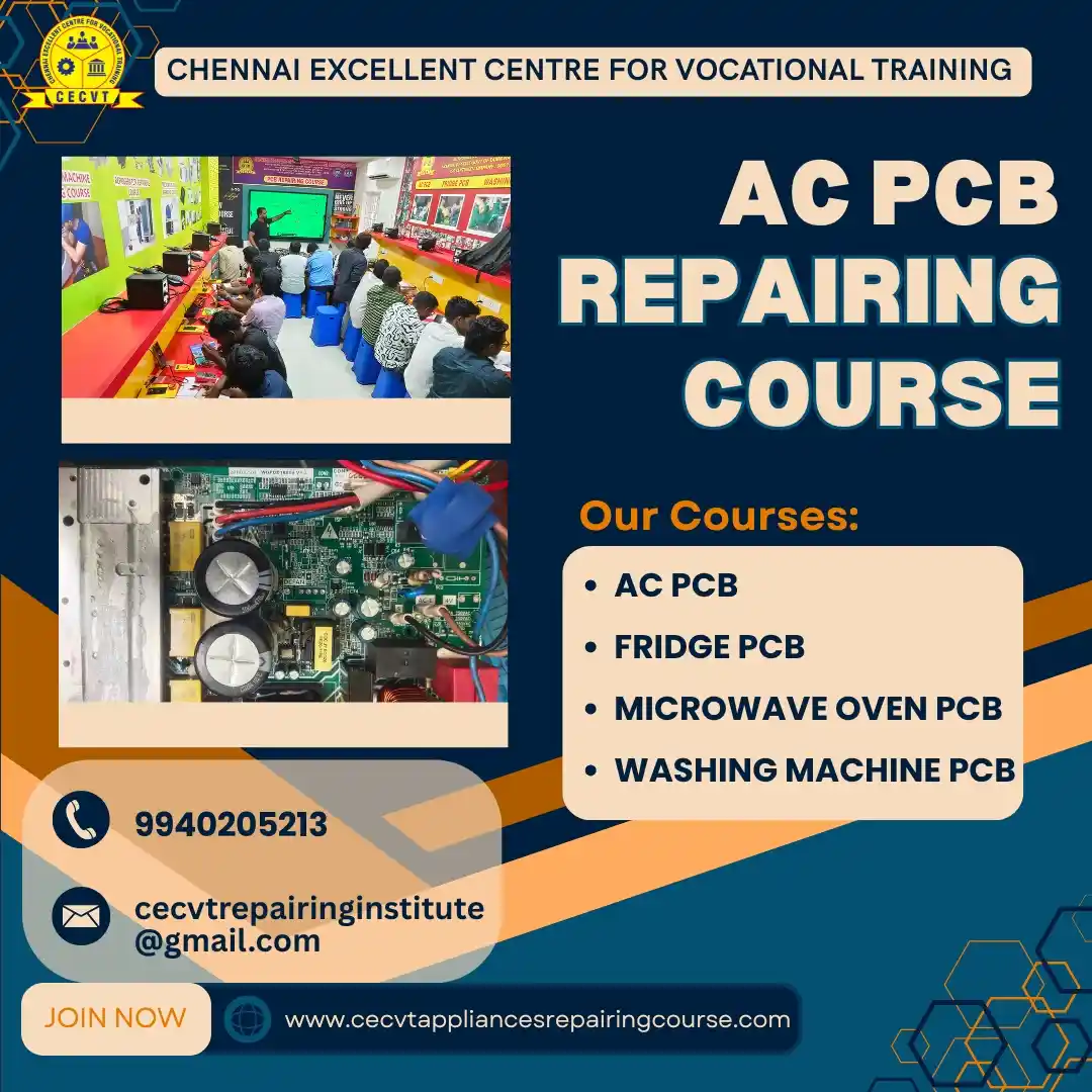 AC PCB Board Mechanic Course in Khairagarh-Chhuikhadan-Gandai, Chhattisgarh