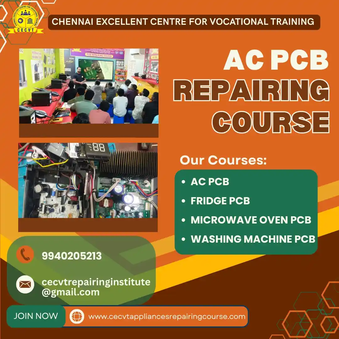 AC PCB Board Mechanic Course in Khairagarh-Chhuikhadan-Gandai, Chhattisgarh