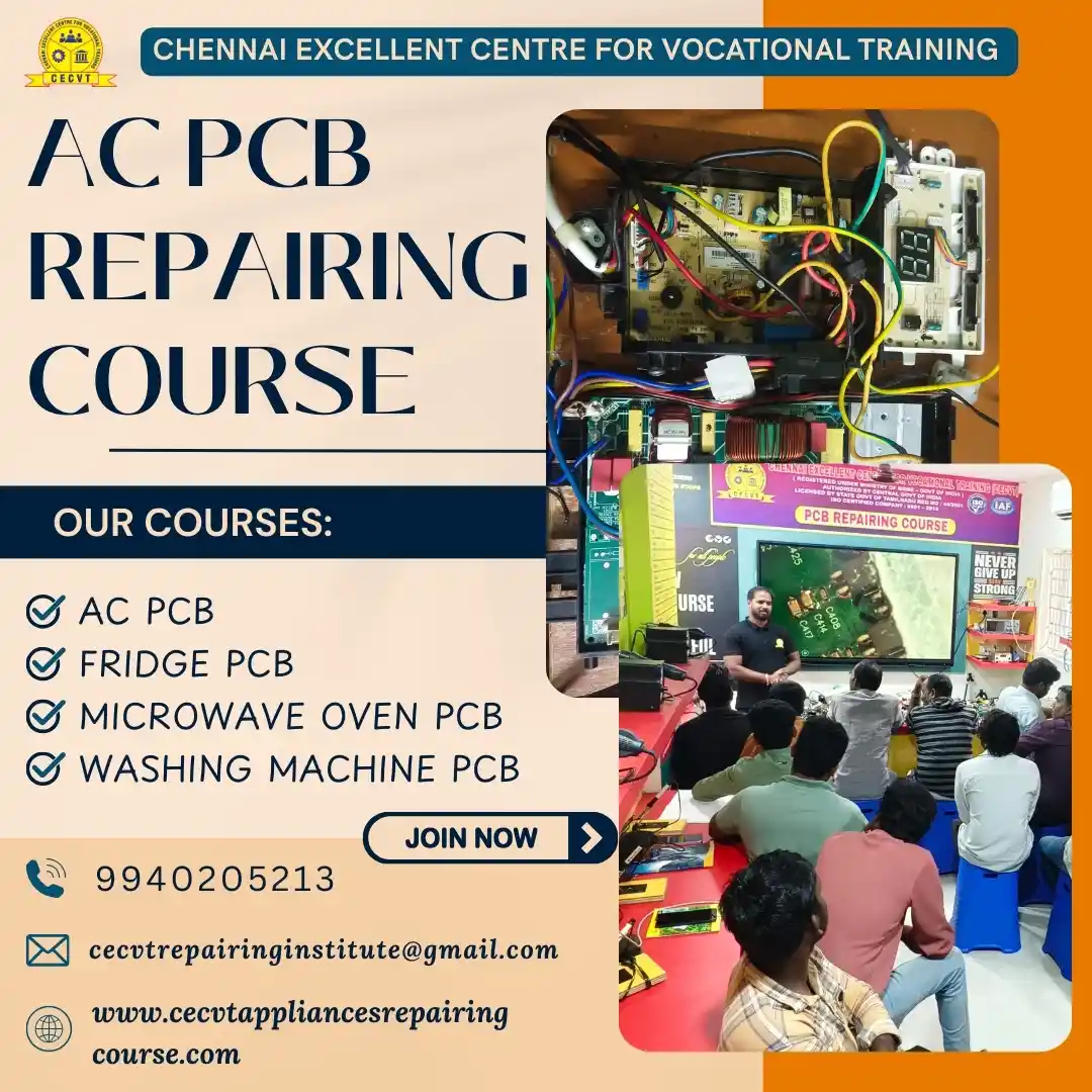 AC PCB Board Mechanic Course in Manendragarh-Chirmiri-Bharatpur, Chhattisgarh