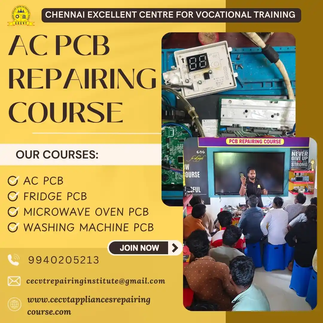 AC PCB Board Mechanic Course in Manendragarh-Chirmiri-Bharatpur, Chhattisgarh