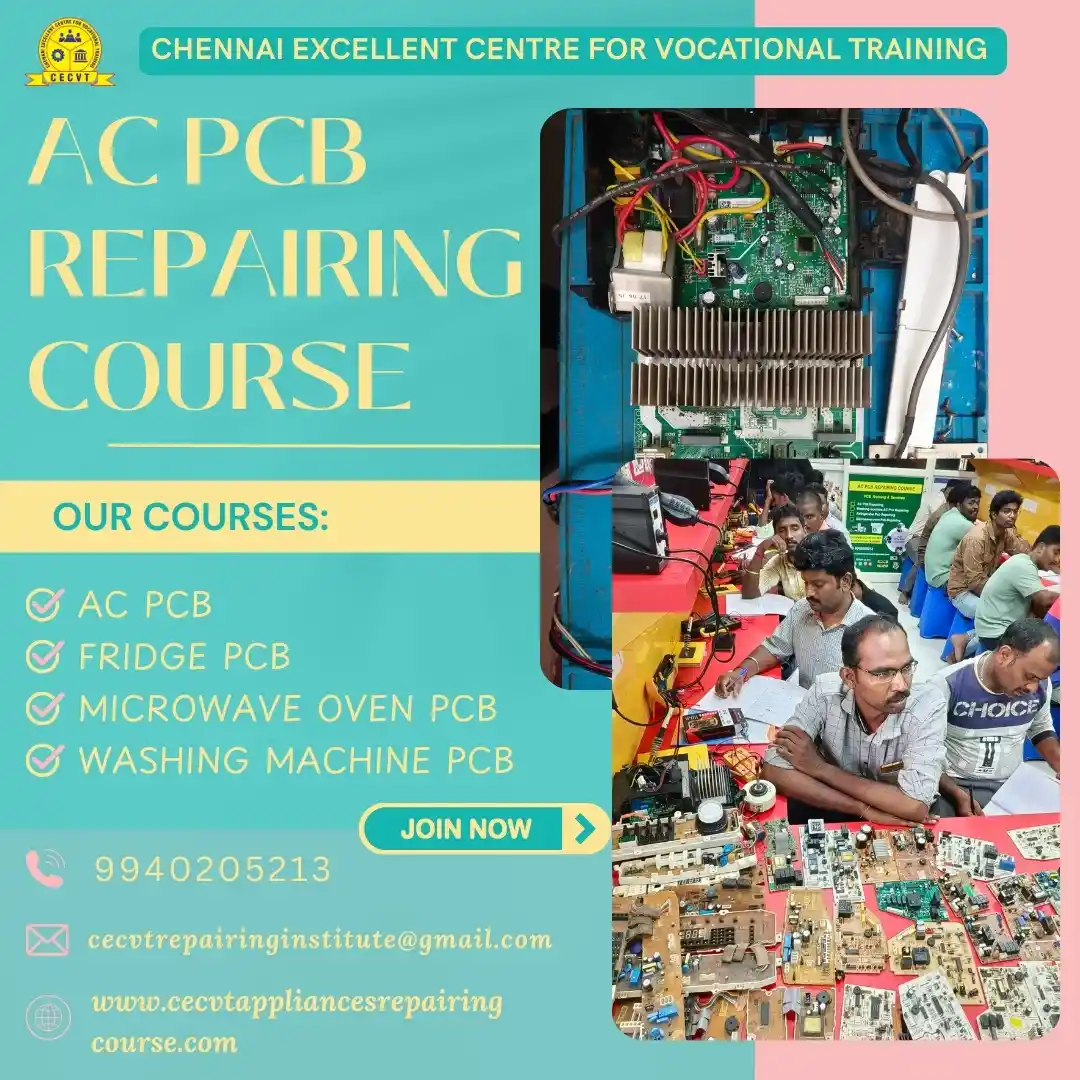 AC PCB Board Mechanic Course in Manendragarh-Chirmiri-Bharatpur, Chhattisgarh