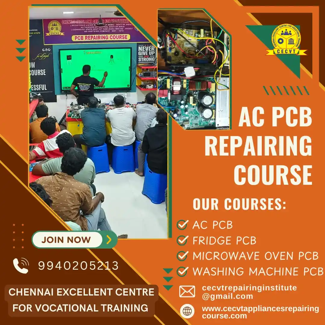 AC PCB Board Mechanic Course in Manendragarh-Chirmiri-Bharatpur, Chhattisgarh