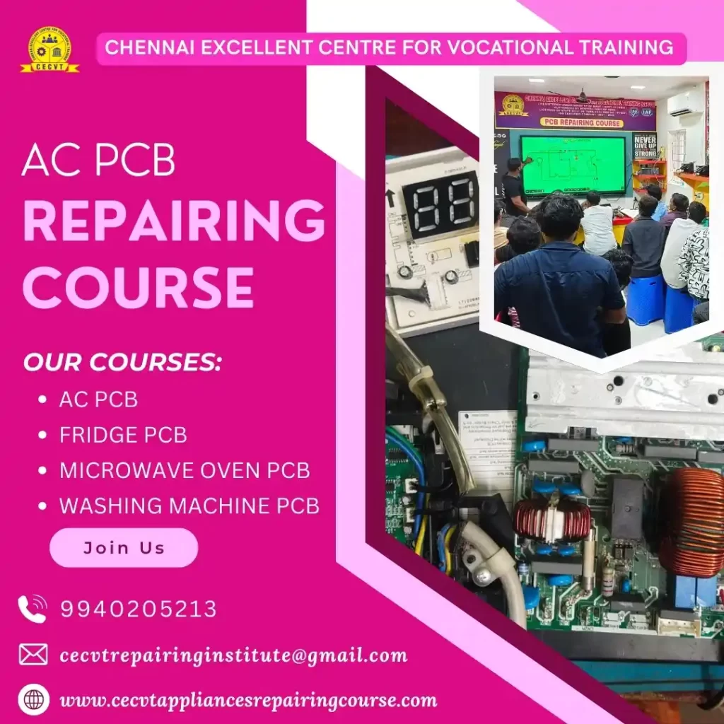 AC PCB Board Mechanic Course in Mungeli , Chhattisgarh