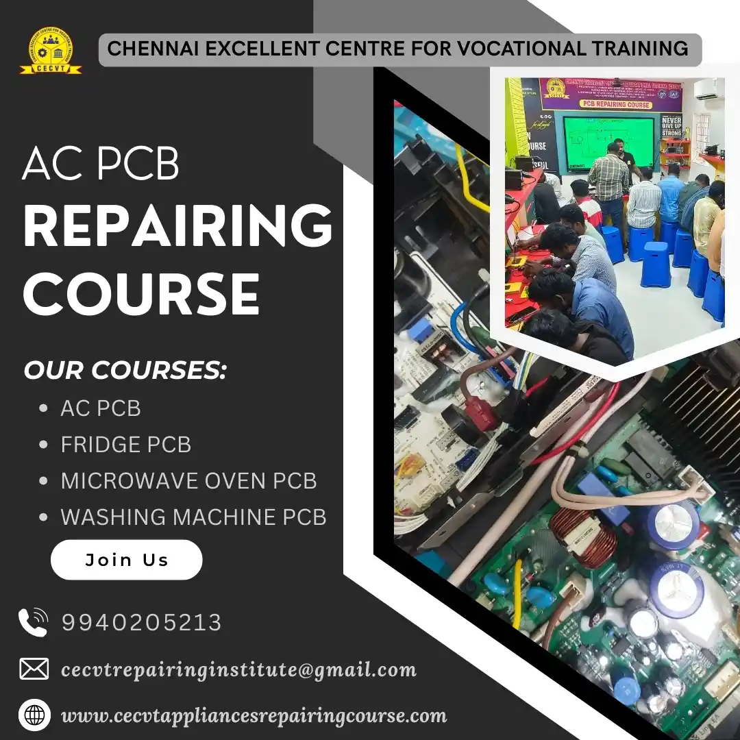 AC PCB Board Mechanic Course in Mungeli , Chhattisgarh
