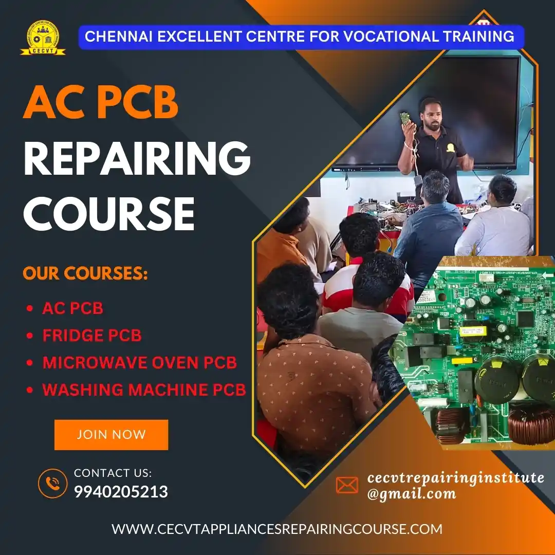 AC PCB Board Mechanic Course in Mungeli , Chhattisgarh