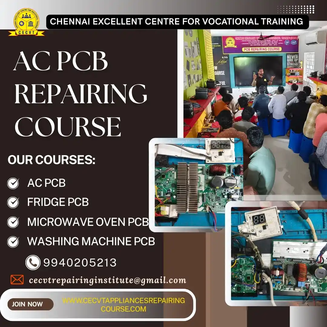 AC PCB Board Mechanic Course in Sakti, Chhattisgarh