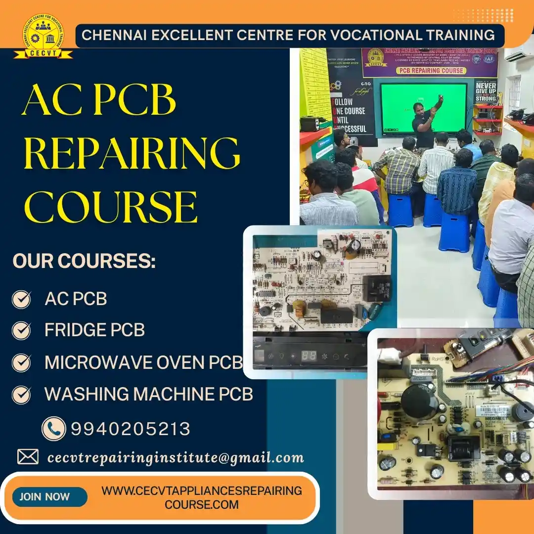 AC PCB Board Mechanic Course in Sakti, Chhattisgarh