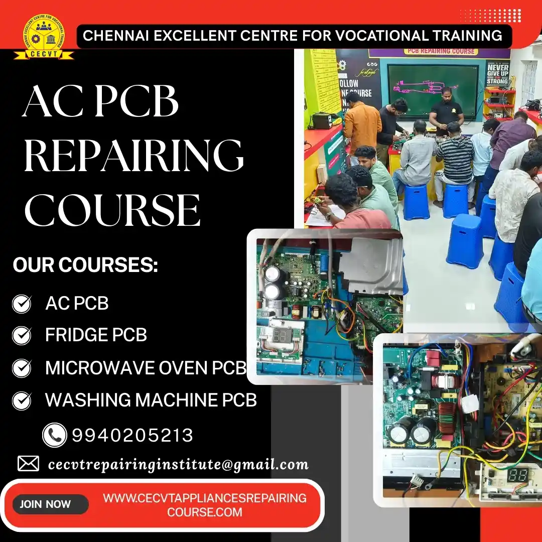 AC PCB Board Mechanic Course in Sarangarh-Bilaigarh, Chhattisgarh