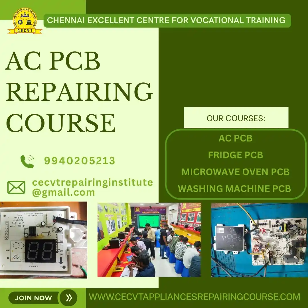 AC PCB Board Mechanic Course in Sukma, Chhattisgarh