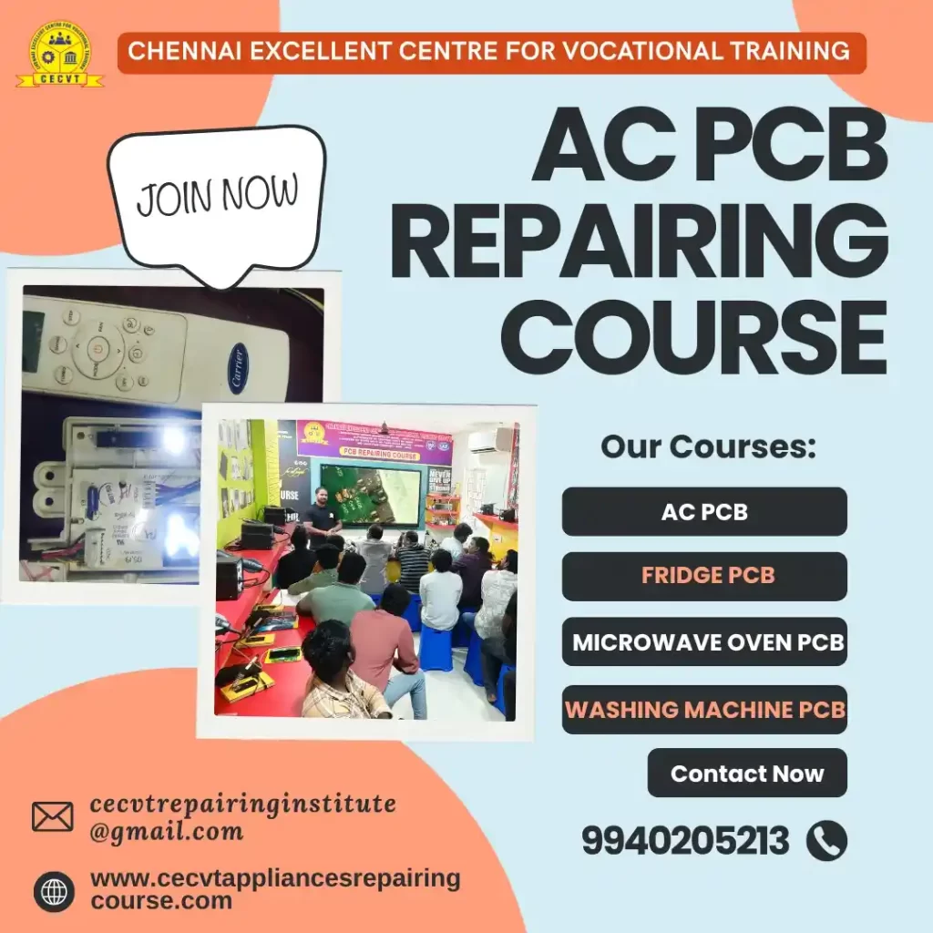 AC PCB Board Mechanic Course in Dr. B.R. Ambedkar Konaseema, Andhra Pradesh