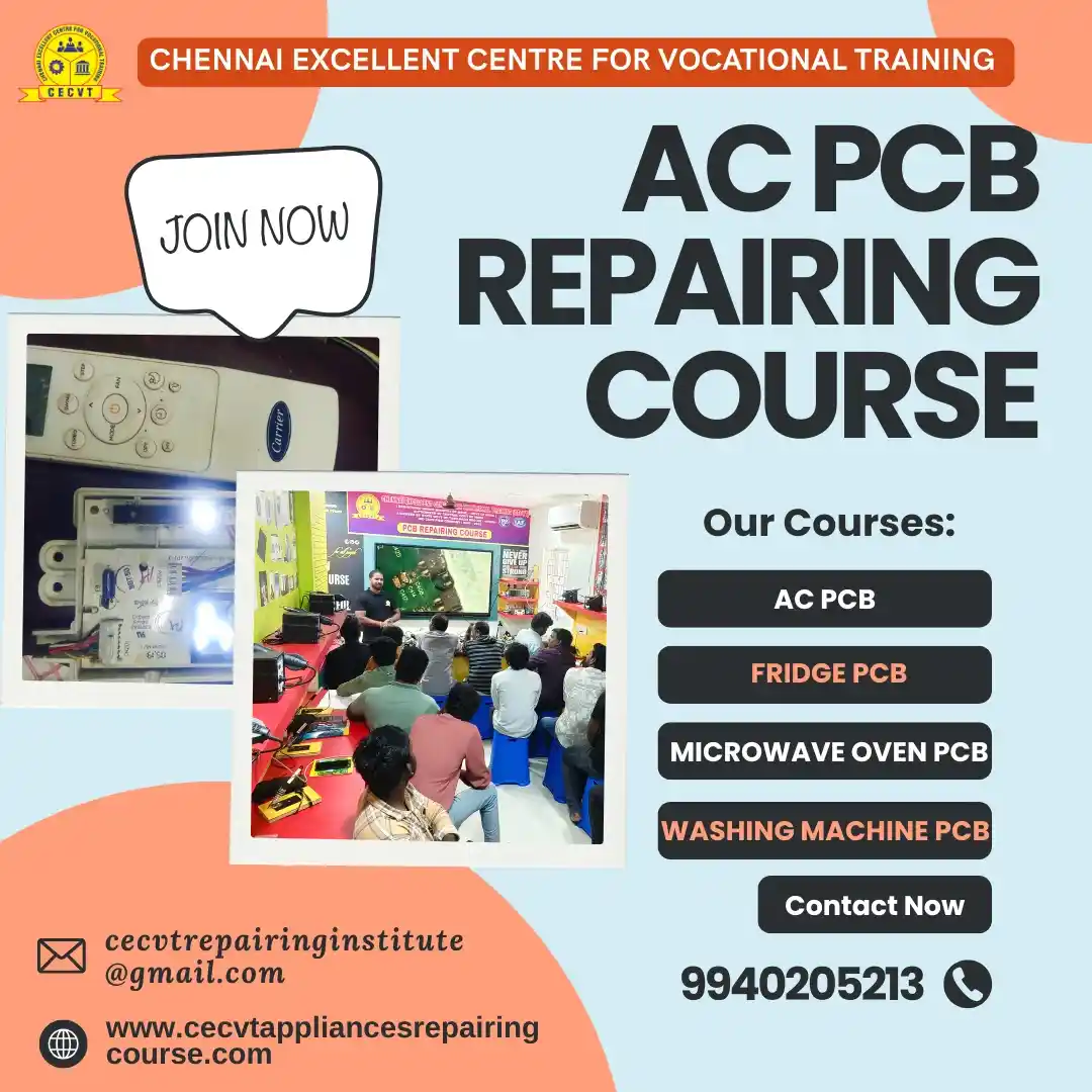 AC PCB Board Mechanic Course in Dr. B.R. Ambedkar Konaseema, Andhra Pradesh