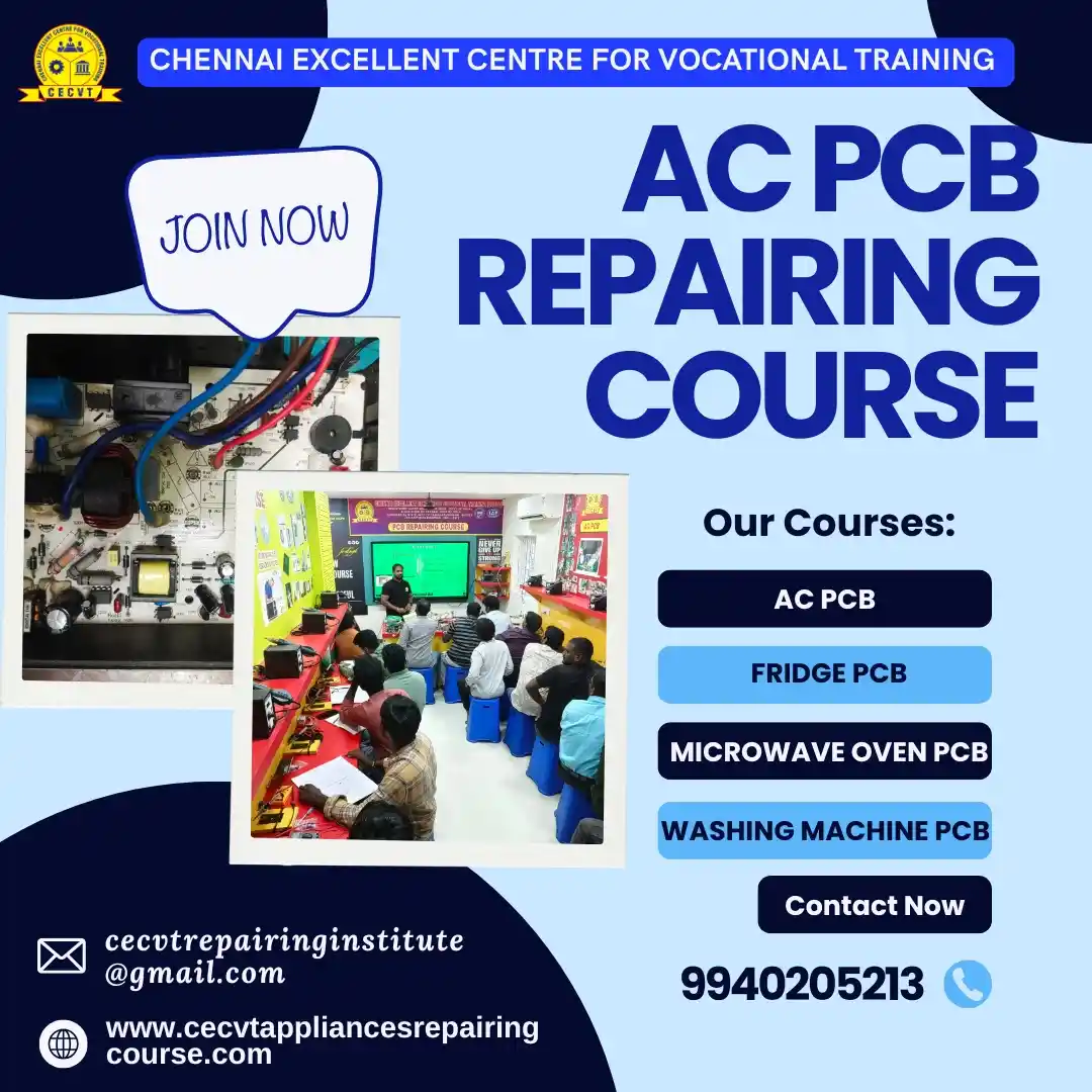 AC PCB Board Mechanic Course in Dr. B.R. Ambedkar Konaseema, Andhra Pradesh