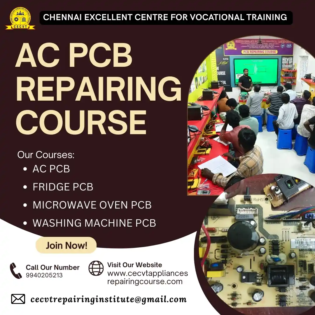 AC PCB Board Mechanic Course in Dr. B.R. Ambedkar Konaseema, Andhra Pradesh