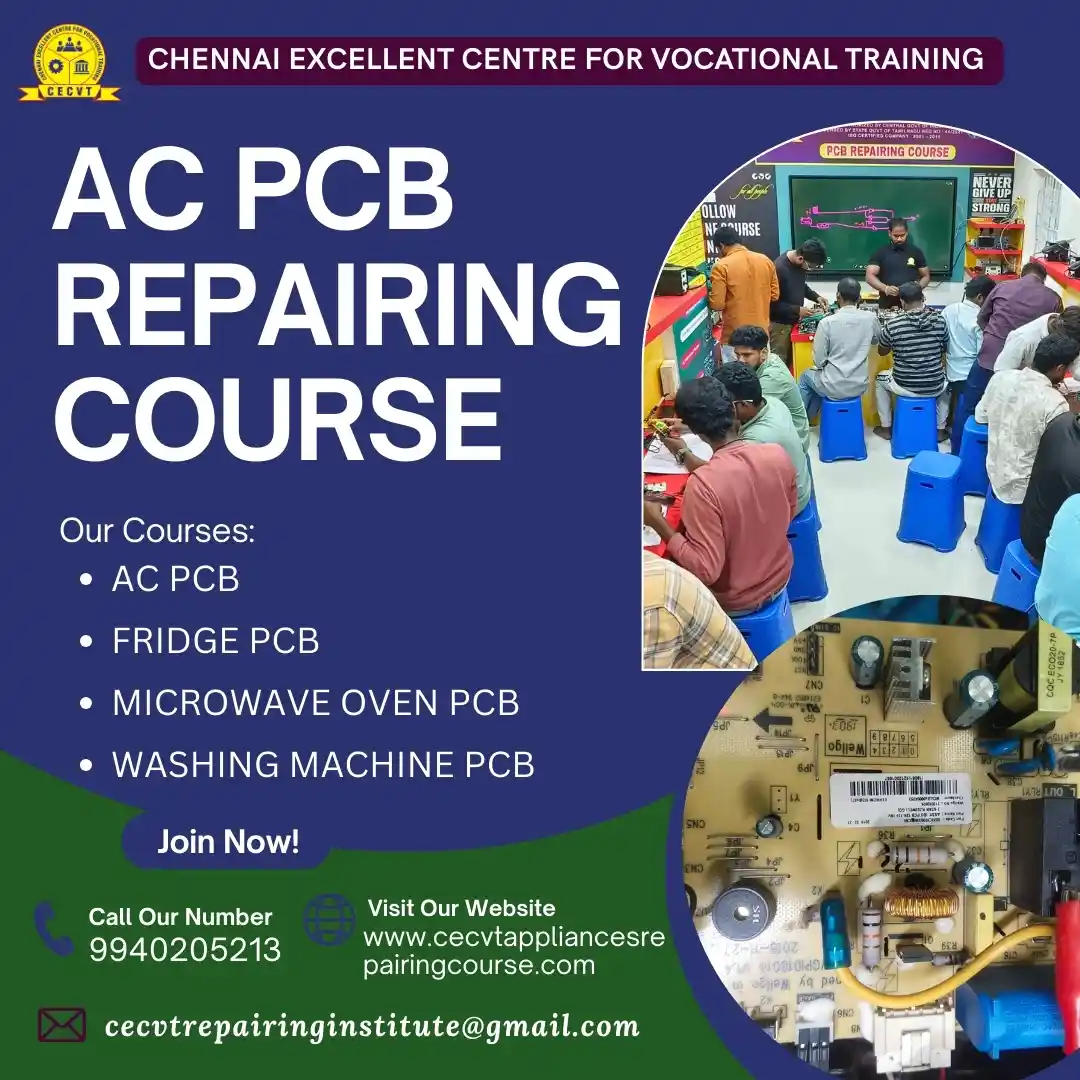 AC PCB Board Mechanic Course in East Godavari , Andhra Pradesh