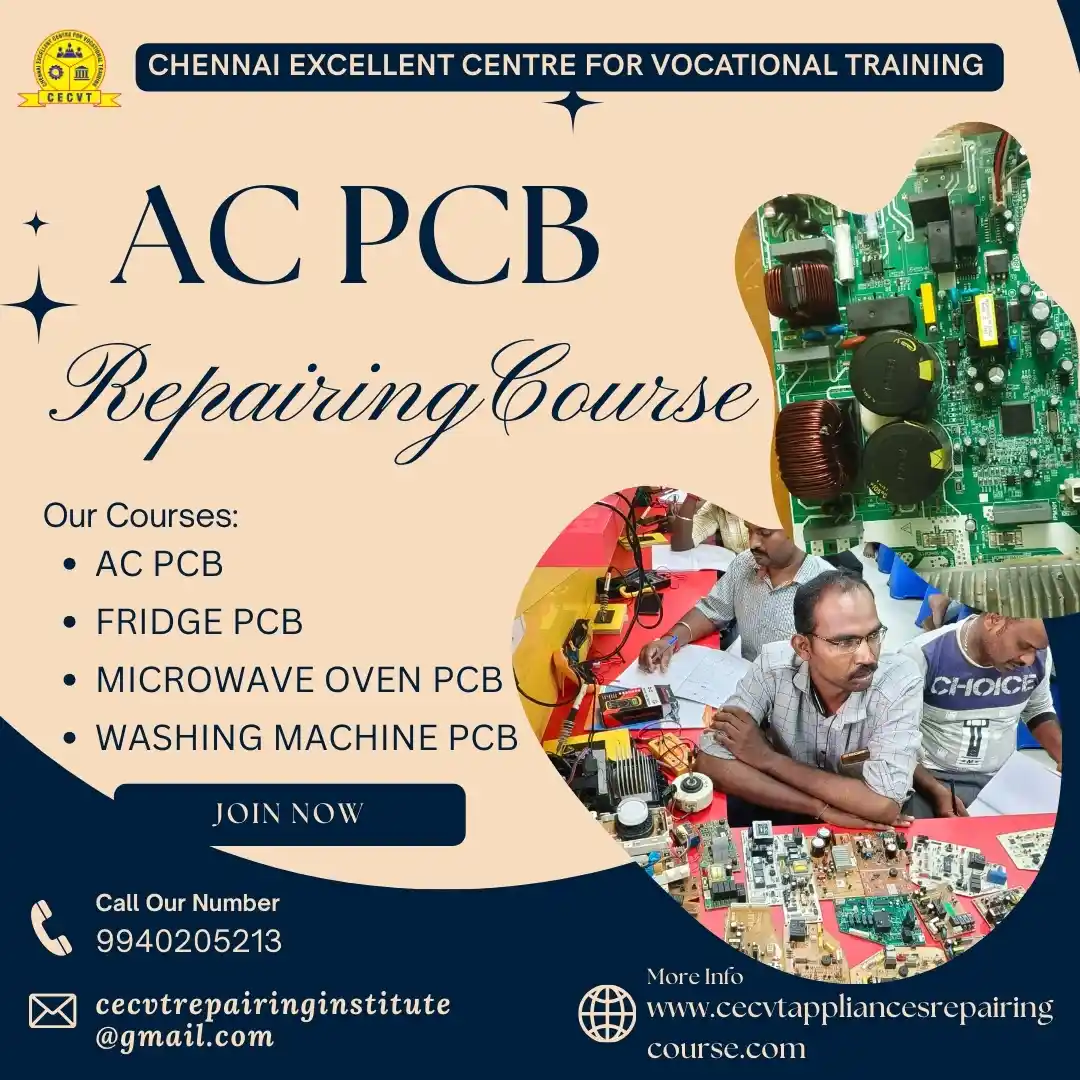AC PCB Board Mechanic Course in East Godavari , Andhra Pradesh