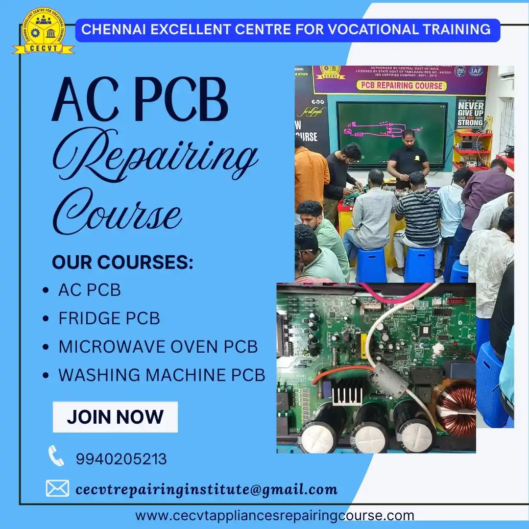 AC PCB Board Mechanic Course in Eluru , Andhra Pradesh