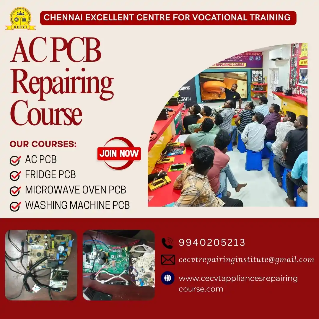 AC PCB Board Mechanic Course in Prakasam, Andhra Pradesh