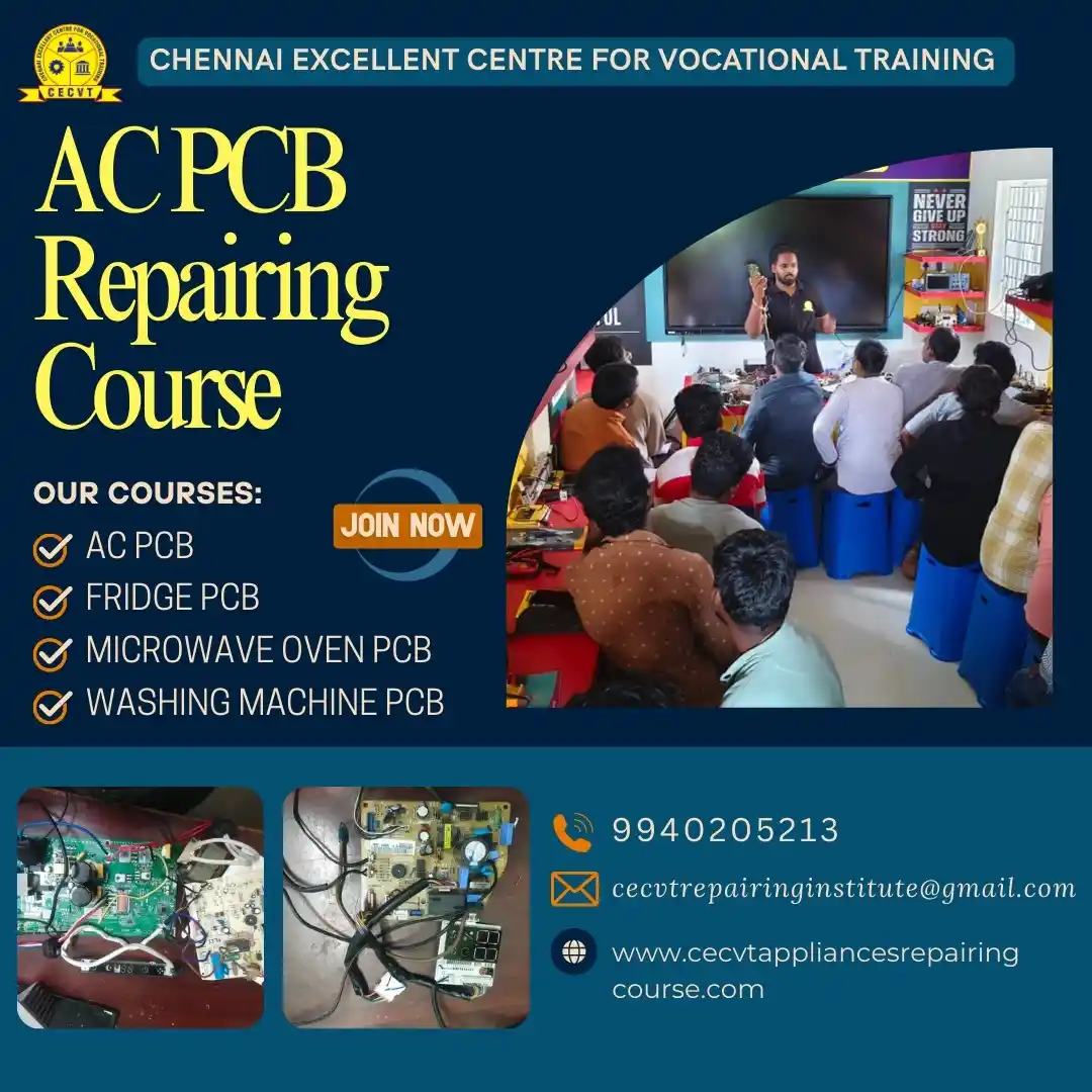 AC PCB Board Mechanic Course in Prakasam, Andhra Pradesh