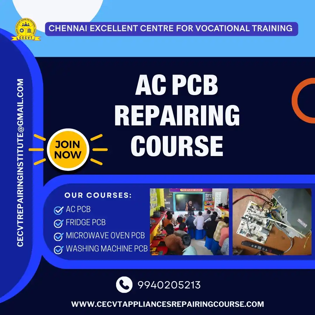 AC PCB Board Mechanic Course in West Godavari, Andhra Pradesh