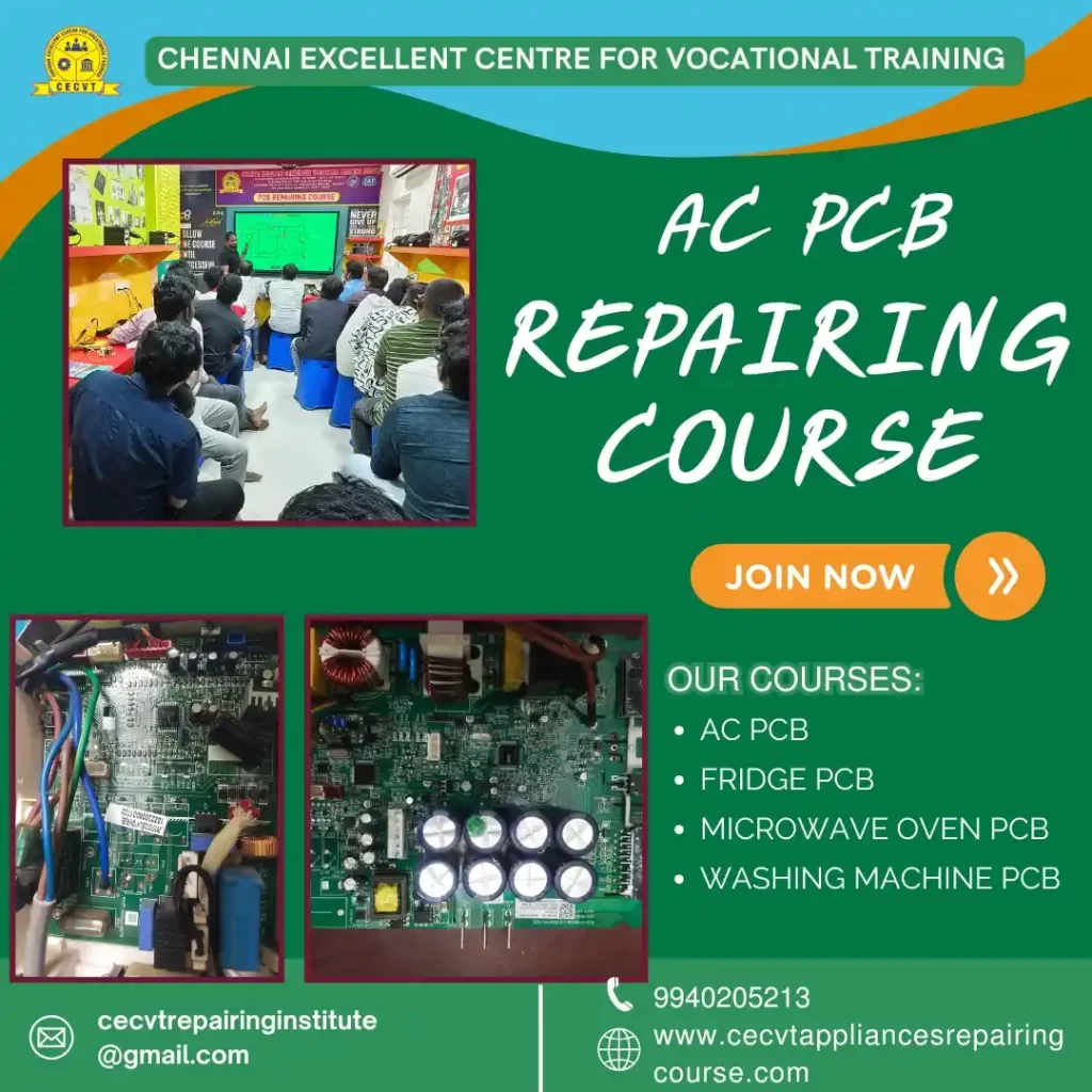 AC PCB Board Mechanic Course in Dibang Valley Arunachal Pradesh